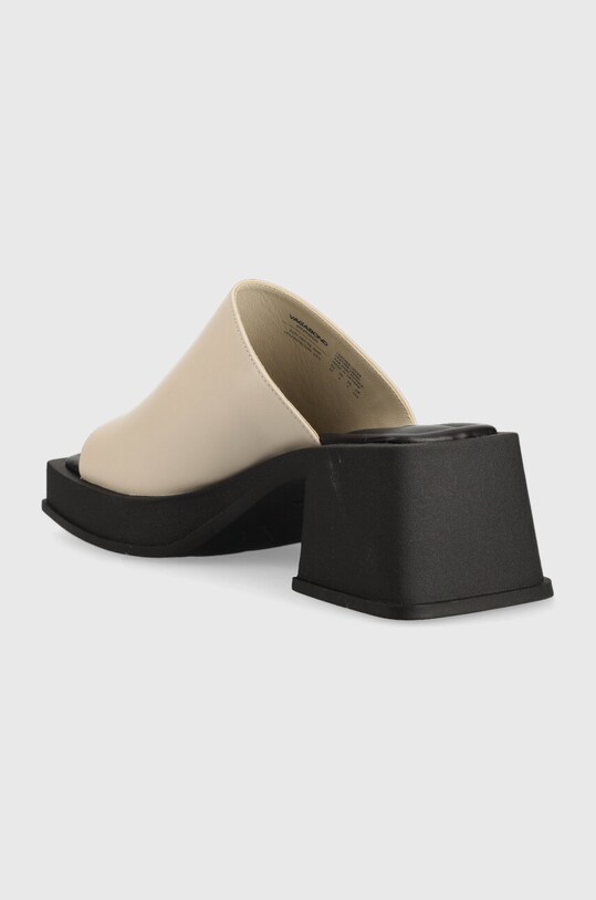 Obuwie Vagabond Shoemakers klapki skórzane HENNIE 5337.001.02 beżowy