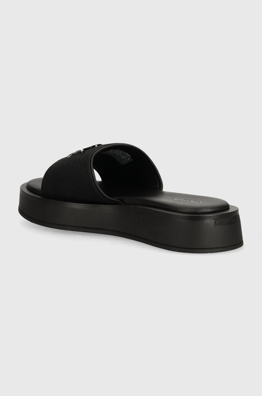 Obuwie Calvin Klein klapki DRESS FLATFORM W/HW - JQ HW0HW01488 czarny