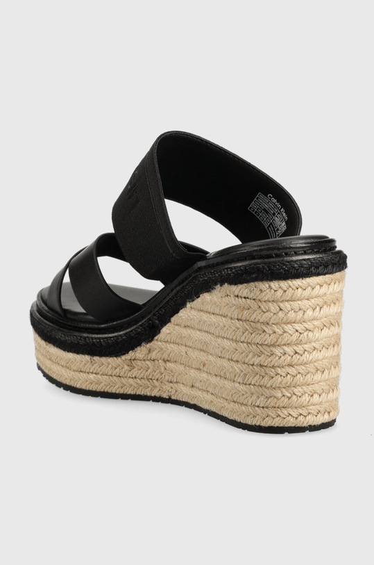 Παπούτσια Παντόφλες Calvin Klein WEDGE 50HH - HE HW0HW01498 μαύρο