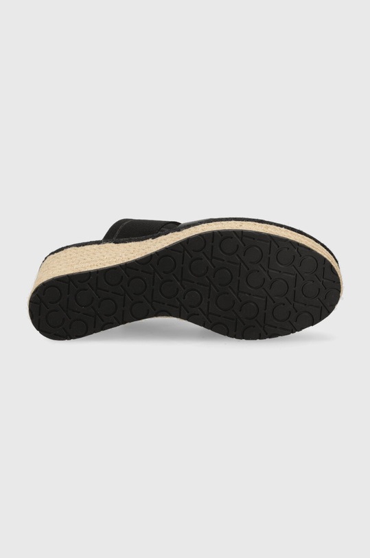 Παντόφλες Calvin Klein WEDGE 50HH - HE HW0HW01498 μαύρο
