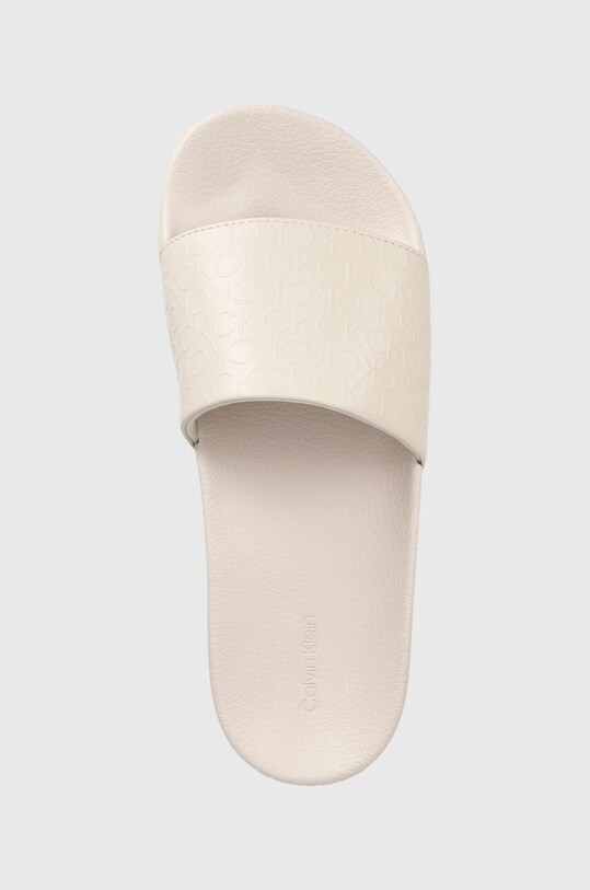 Šľapky Calvin Klein POOL SLIDE - HF MONO ružová HW0HW01507