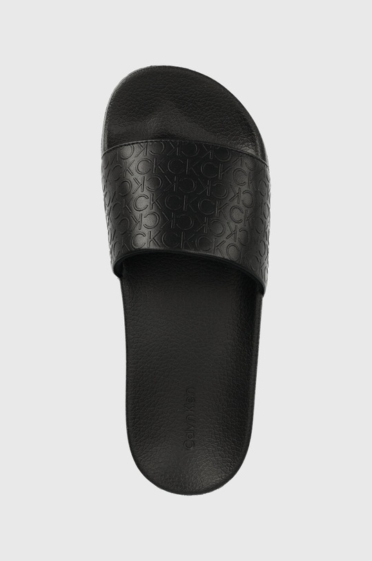 Calvin Klein klapki POOL SLIDE - HF MONO czarny HW0HW01507