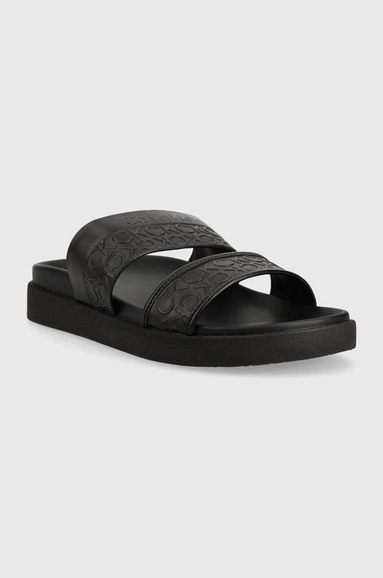 Calvin Klein papuci ERGO SLIDE - HF MONO HW0HW01535 negru SS23
