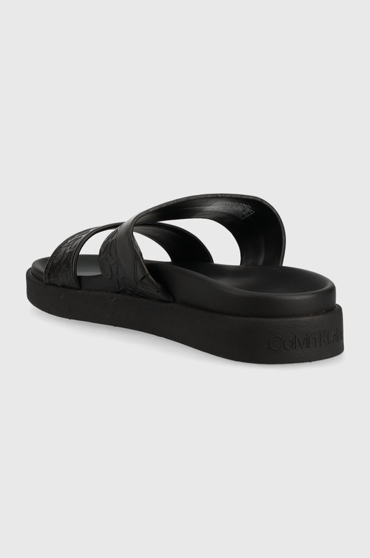 Încălțăminte Calvin Klein papuci ERGO SLIDE - HF MONO HW0HW01535 negru