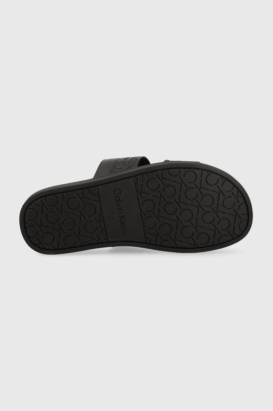 Calvin Klein papuci ERGO SLIDE - HF MONO HW0HW01535 negru