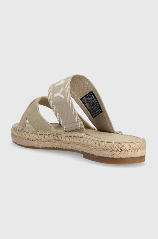 Cipők Tommy Hilfiger papucs SEASONAL WEBBING SANDAL FW0FW07181 bézs