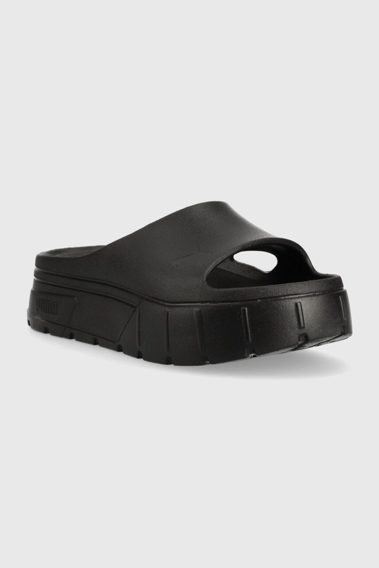 Puma ciabatte slide Mayze Stack Injex 389454 nero SS24