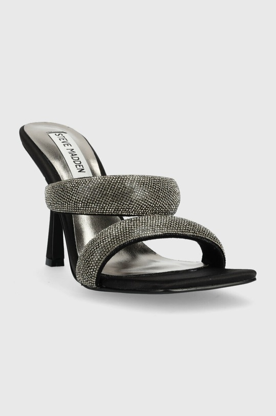 Steve Madden klapki Jetsetter SM11002266.026 czarny SS23