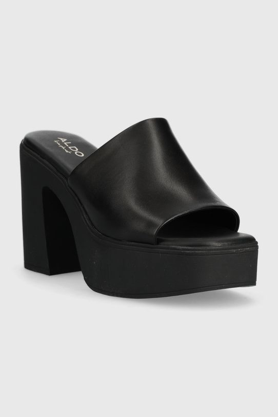 Δερμάτινα mules Aldo Maysee 13542926.MAYSEE μαύρο SS23