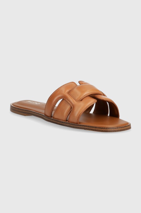 Шкіряні шльопанці Aldo Elenaa 13542481.ELENAA коричневий SS23