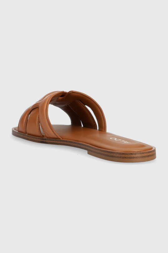 Взуття Шкіряні шльопанці Aldo Elenaa 13542481.ELENAA коричневий