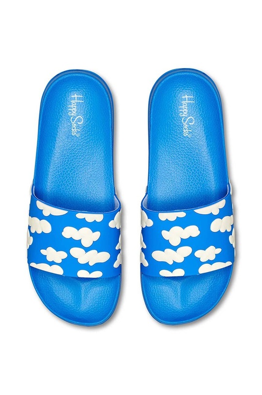 Happy Socks papuci sintetic albastru CLO114.6300