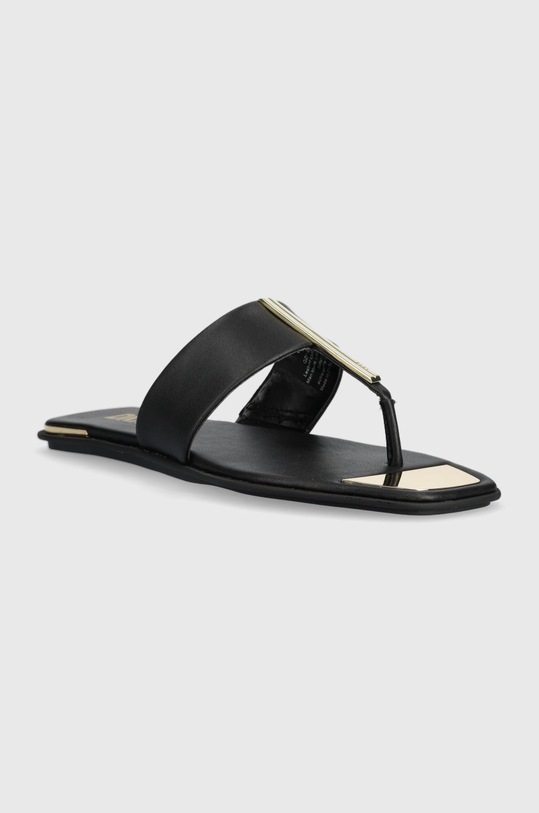 Dkny japonki skórzane DEJA K4259021.BLK czarny SS23