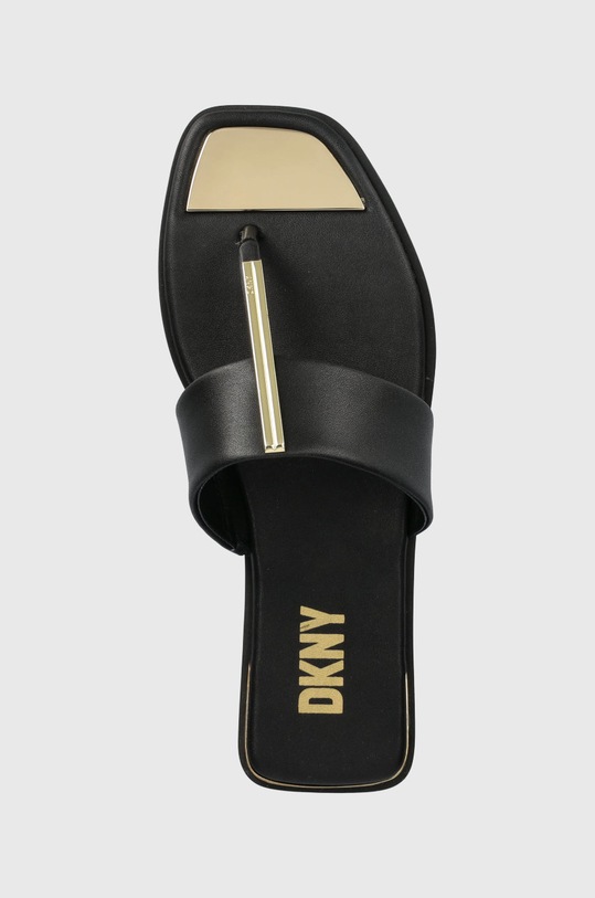 Dkny japonki skórzane DEJA czarny K4259021.BLK