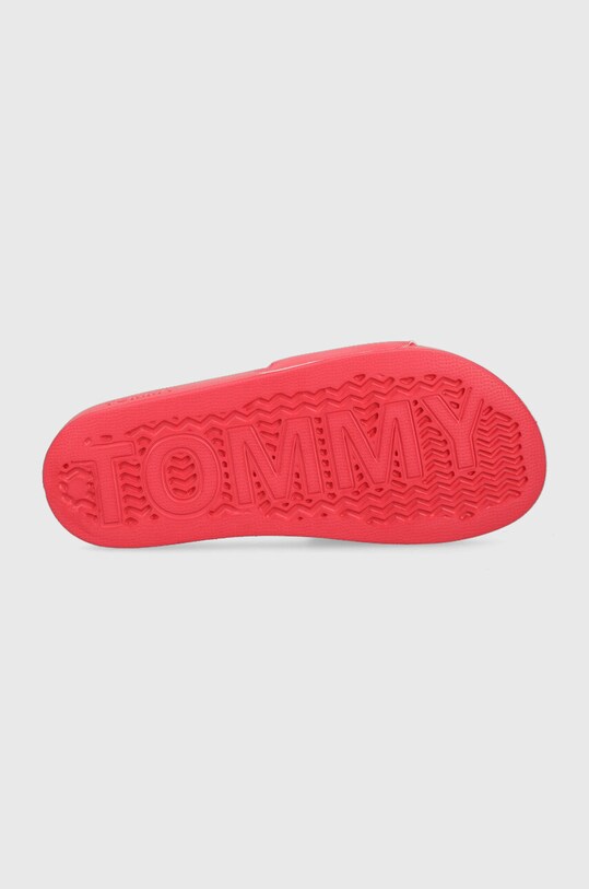 Tommy Jeans papucs FLAG PRINT POOL SLD EN0EN02108 rózsaszín