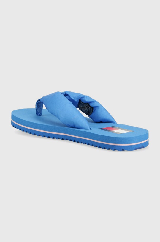 Obuwie Tommy Jeans japonki FLAG EVA BEACH SANDAL EN0EN02111 niebieski