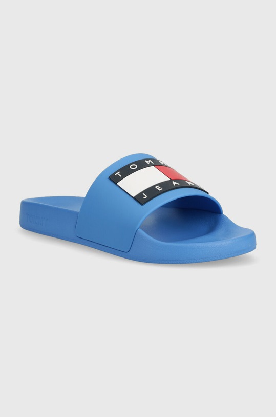 Tommy Jeans klapki FLAG POOL SLD ESS EN0EN02115 niebieski SS25