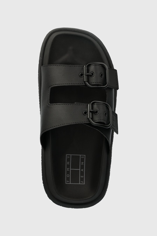 Tommy Jeans papuci FANCY SANDAL negru EN0EN02136