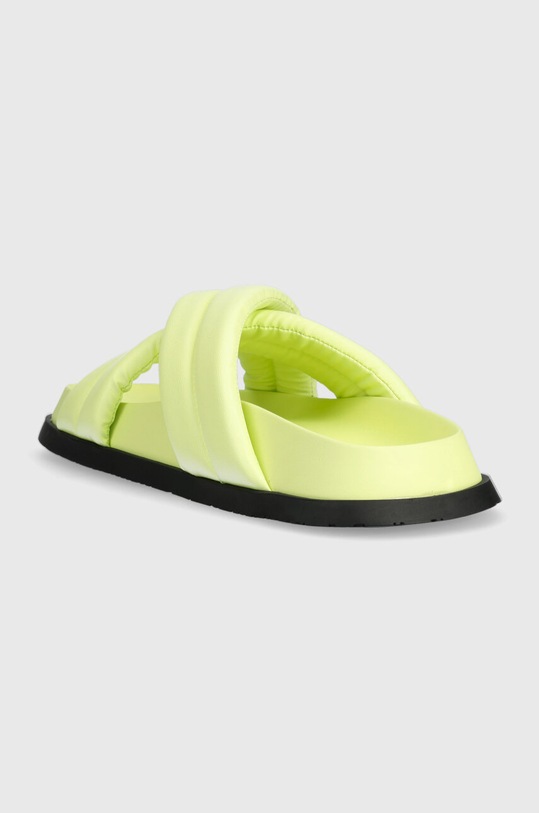 Încălțăminte Tommy Jeans papuci FANCY PADDED SANDAL EN0EN02175 verde