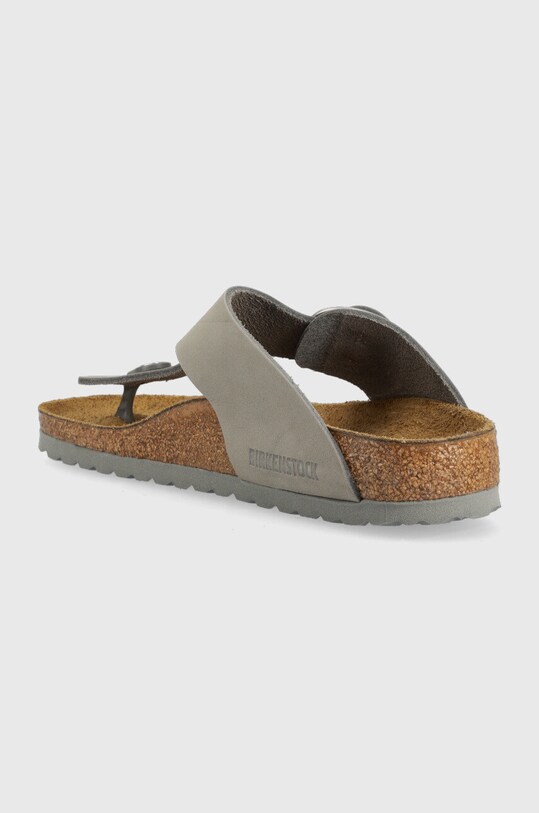 Obuv Semišové žabky Birkenstock Gizeh Big Buckle 1022205 sivá