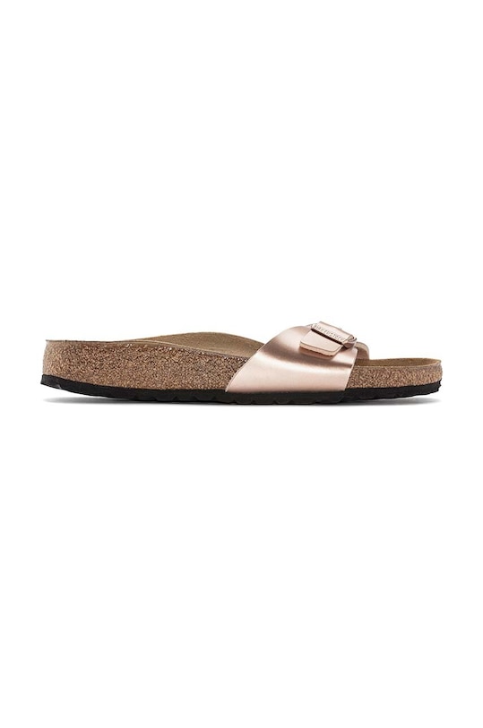 Παντόφλες Birkenstock Madrid φλατ χρυσαφί 1023927