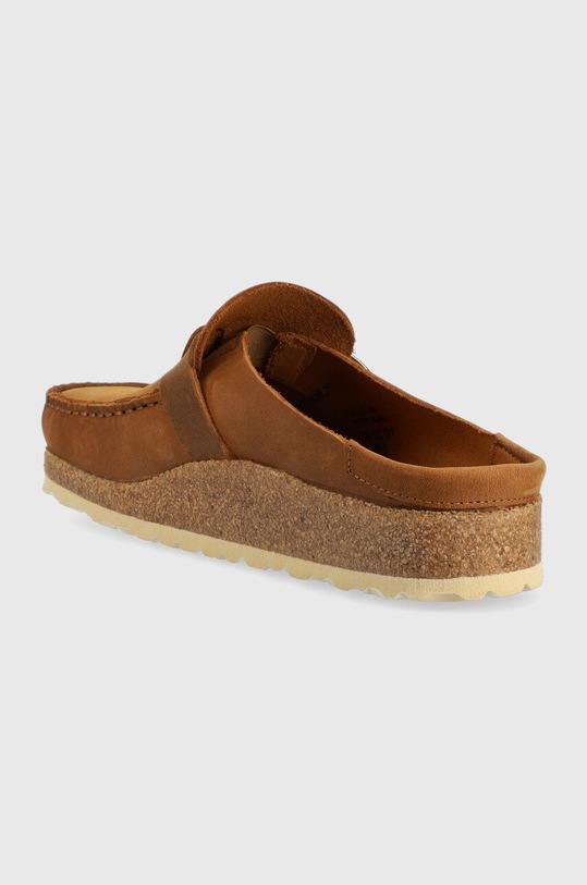 Boty Semišové pantofle Birkenstock Buckley 1024028 hnědá