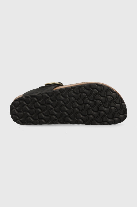 Birkenstock japonki skórzane Gizeh Big Buckle 1024107 czarny