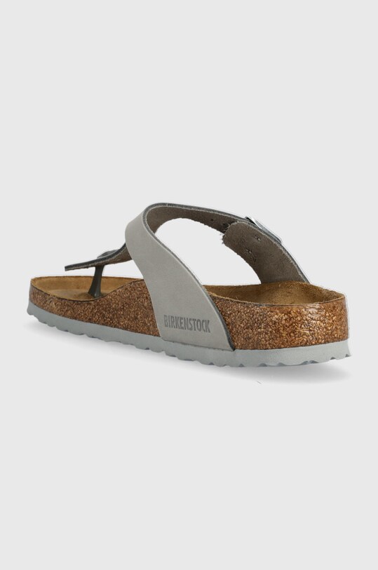 Obuv Semišové žabky Birkenstock Gizeh SFB 1024138 sivá