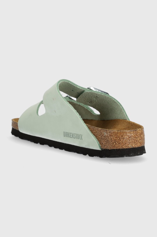 Boty Semišové pantofle Birkenstock Arizona SFB 1024213 zelená