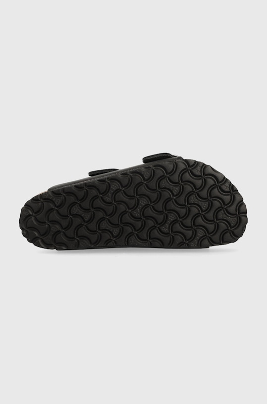 Δερμάτινες παντόφλες Birkenstock ARIZONA BIG BUCKLE 1011074 μαύρο