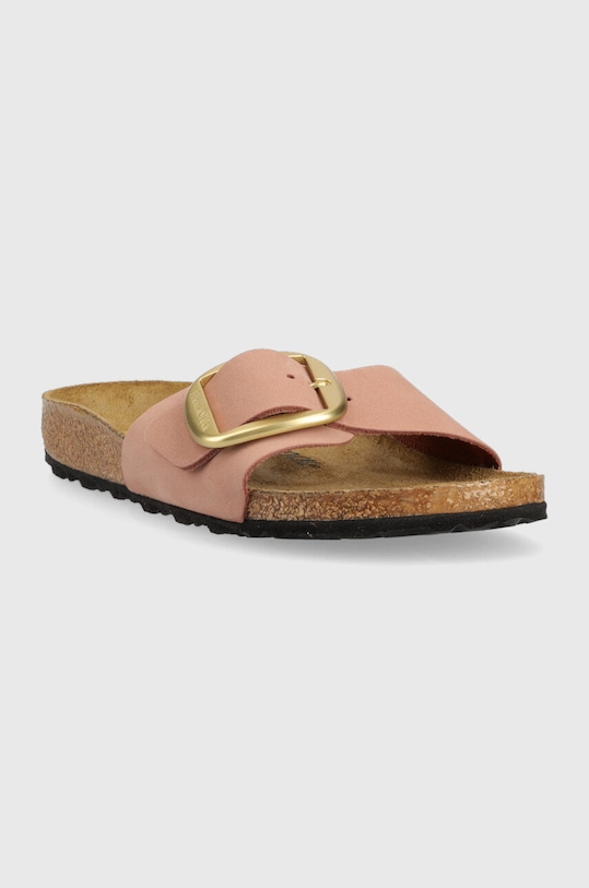 Kožne natikače Birkenstock Madrid Big Buckle 1024039 roza SS25