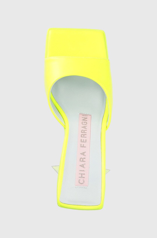 Chiara Ferragni klapki CF3132_036 żółty CF3132.036