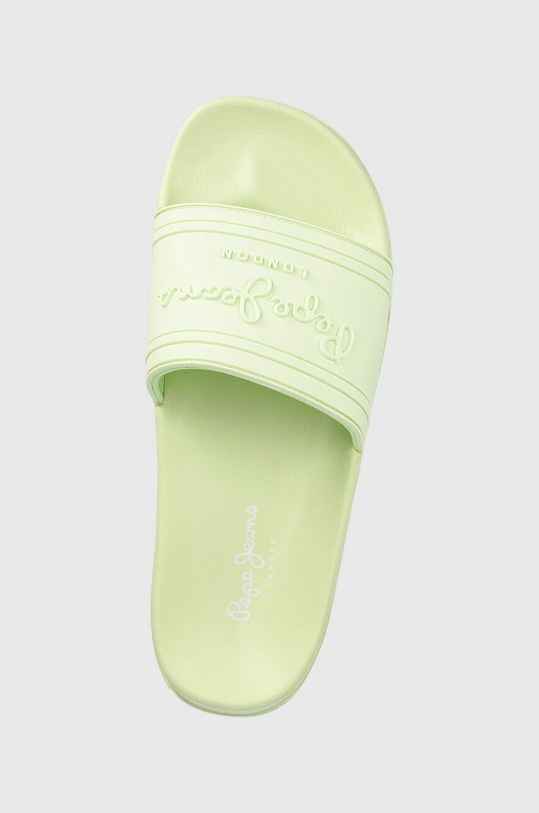 Pepe Jeans klapki SLIDER zielony PLS70125