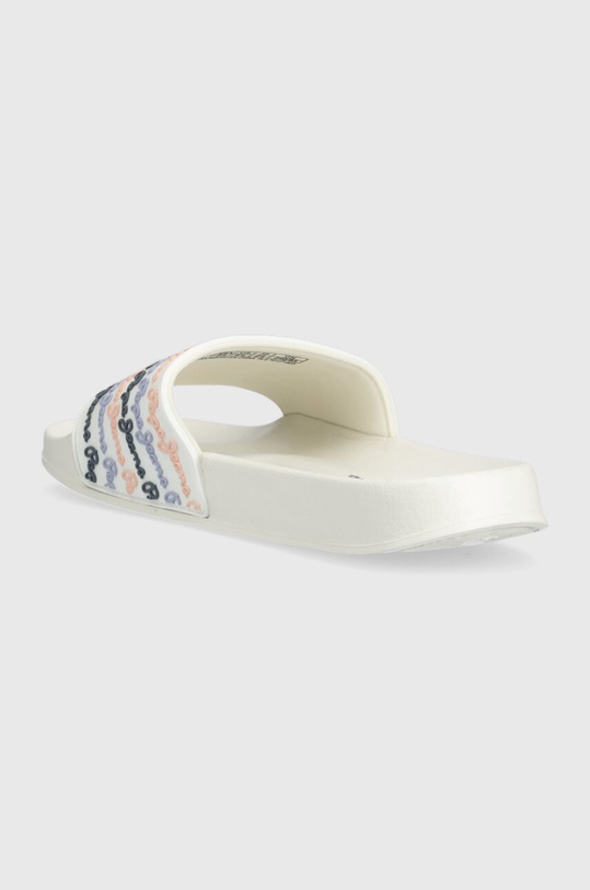 Încălțăminte Pepe Jeans papuci SLIDER PLS70127 alb