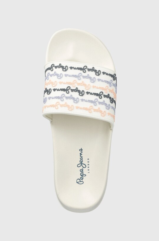 Pepe Jeans klapki SLIDER biały PLS70127