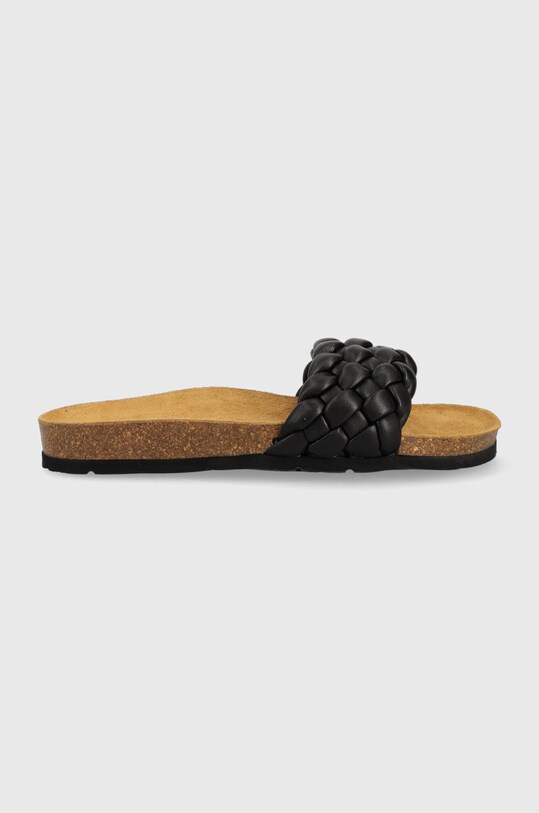 Pepe Jeans klapki OBAN syntetyczny czarny PLS90608