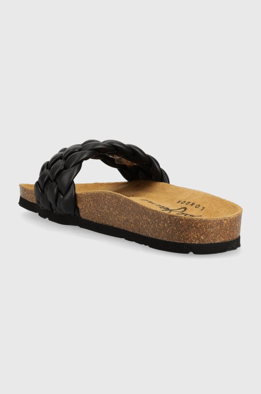 Obuwie Pepe Jeans klapki OBAN PLS90608 czarny