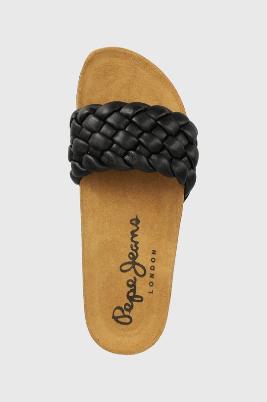 Pepe Jeans klapki OBAN czarny PLS90608