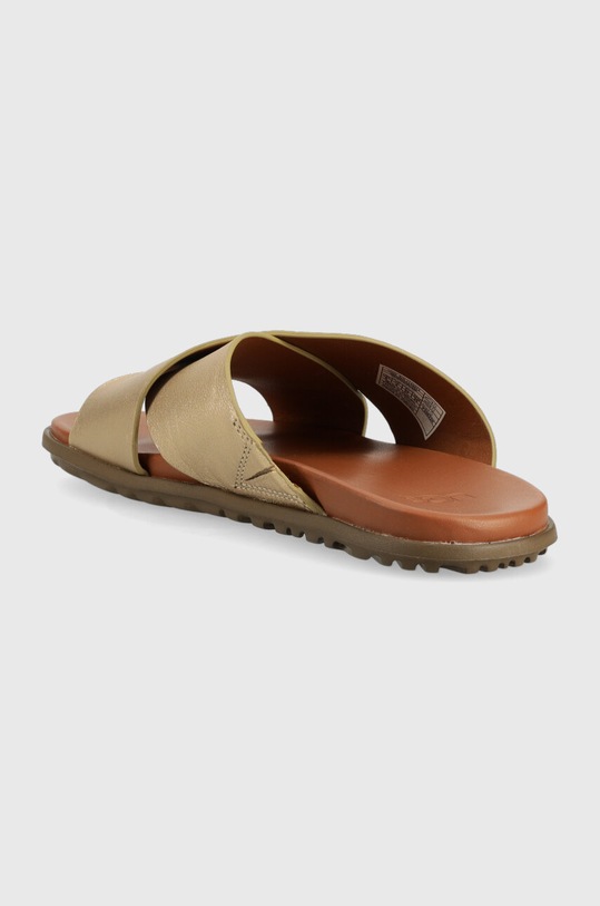 Взуття Шкіряні шльопанці UGG Solivan Crossband 1144973.PGMT золотий