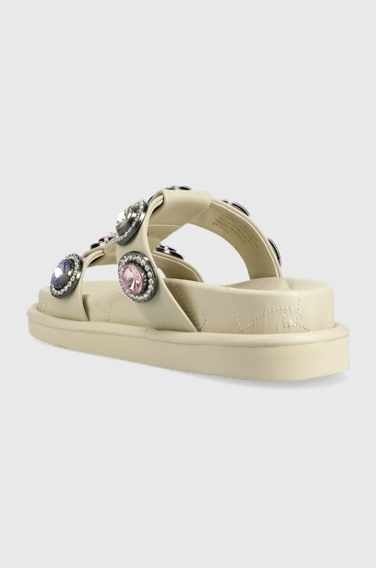 Obuwie Kurt Geiger London klapki skórzane Orson 9107144109.BONE szary