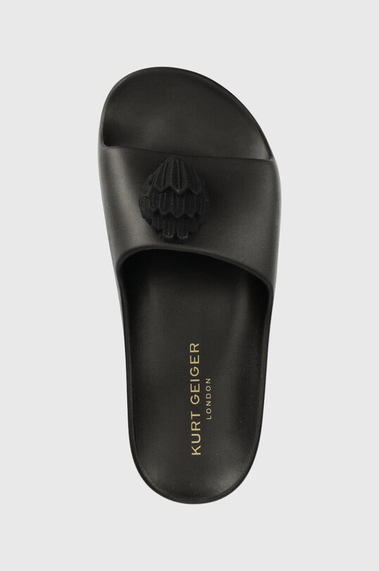 Pantofle Kurt Geiger London Eagle Chunky Slide černá 9787200999.BLACK