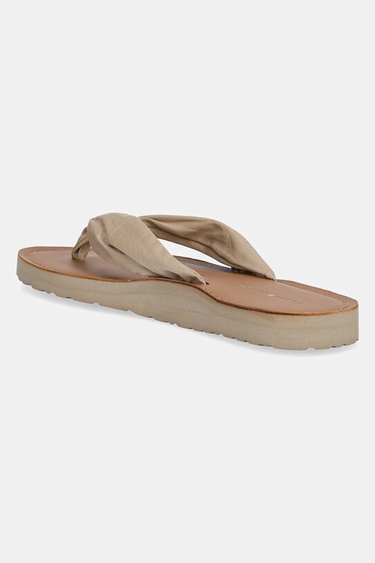 Взуття В'єтнамки Tommy Hilfiger TH ELEVATED BEACH SANDAL FW0FW06985 бежевий