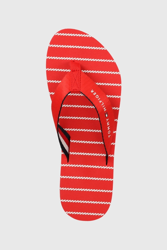 Джапанки Tommy Hilfiger TOMMY ESSENTIAL ROPE SANDAL червен FW0FW07142