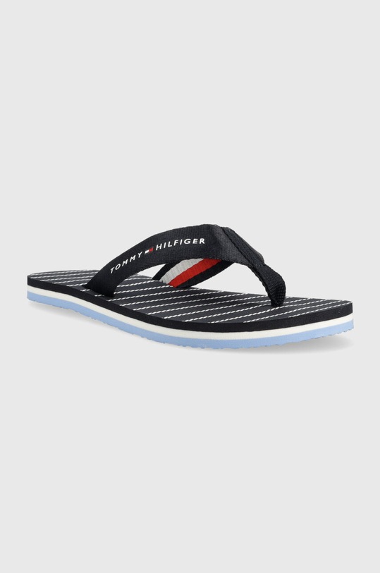 Žabky Tommy Hilfiger TOMMY ESSENTIAL ROPE SANDAL FW0FW07142 námořnická modř SS23
