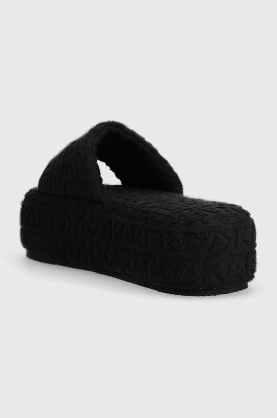 Încălțăminte Karl Lagerfeld papuci VERANDA KL88003.C0T negru