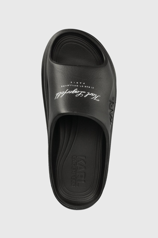 Šľapky Karl Lagerfeld SKOONA čierna KL85007.VG0