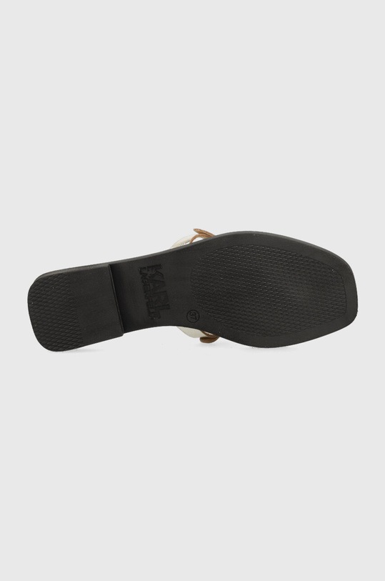 Karl Lagerfeld japonki skórzane SKOOT KL80408M.1GD złoty