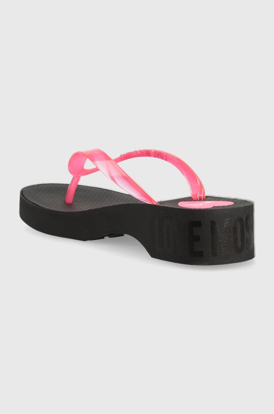 Obuwie Love Moschino japonki JA28064G0GI31604 czarny