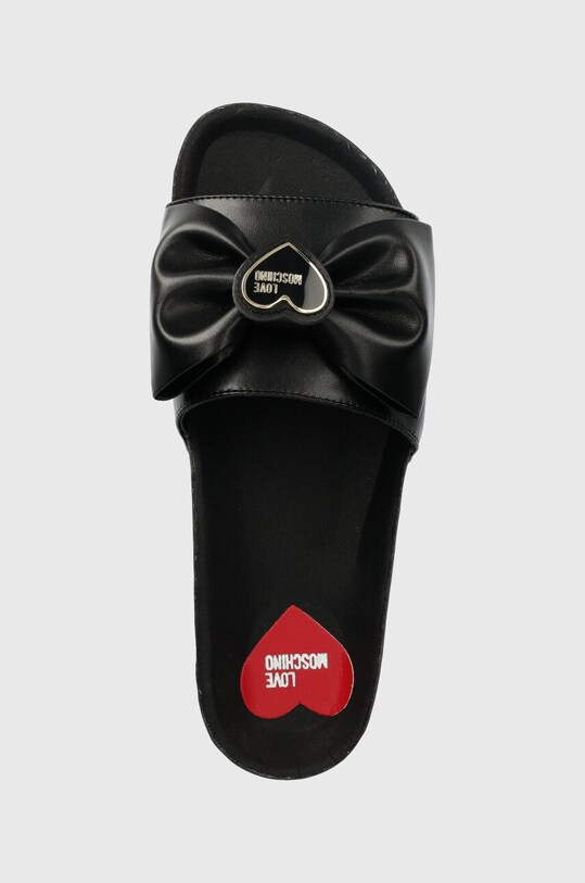 Love Moschino klapki czarny JA28524G0GIE0000