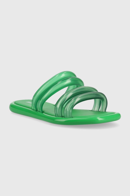 Pantofle Melissa MELISSA AIRBUBBLE SLIDE AD M.33747.AK996 zelená SS23